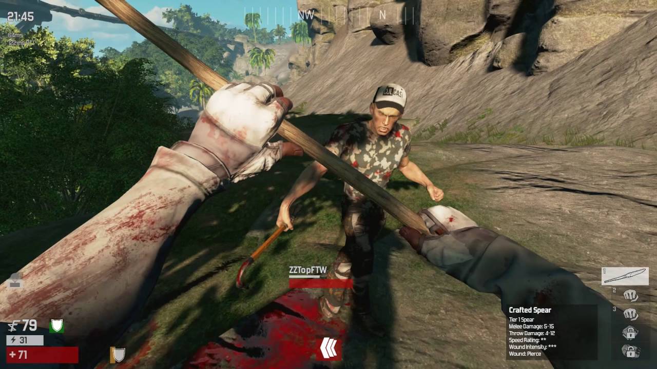 The Culling Crafted Spear Kill!