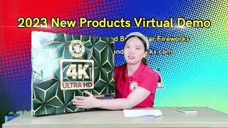 2023 new products virtual demo by Winda and Bright Star Fireworks