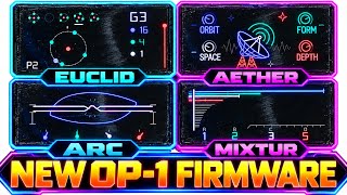 Euclid Sequencer Aether, Arc and Mixtur Synth Engines from Custom OP-1 Firmware Hundekraft 3.0
