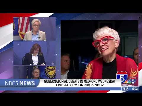 Gubernatorial Debate in Medford Wednesday Night