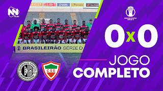 ASA 0 X 0 CSE - 30/05/26 | BRASILEIRÃO SÉRIE D | #LIVE