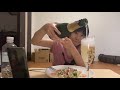 まったく映えないオウチ居酒屋🏮🏠思いのままに食べ飲みするだけ😅