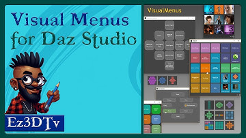 Visual Menus For Daz Studio | Ez3DTv