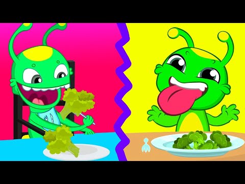 Mangiamo Frutta e Verdura con Groovy il Marziano 🍓🥦 | Cartoni Educativi Bambini