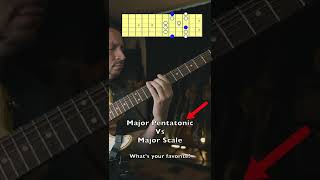 Celebrity Major Pentatonic vs. Major Scale 🎸 #guitarlesson #guitarscales Wealth