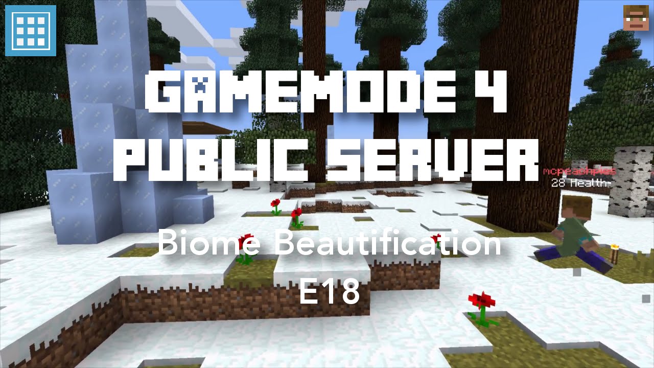 Gamemode 4 PSII E18 | Biome Beautification (ReplayMod Timelapse)