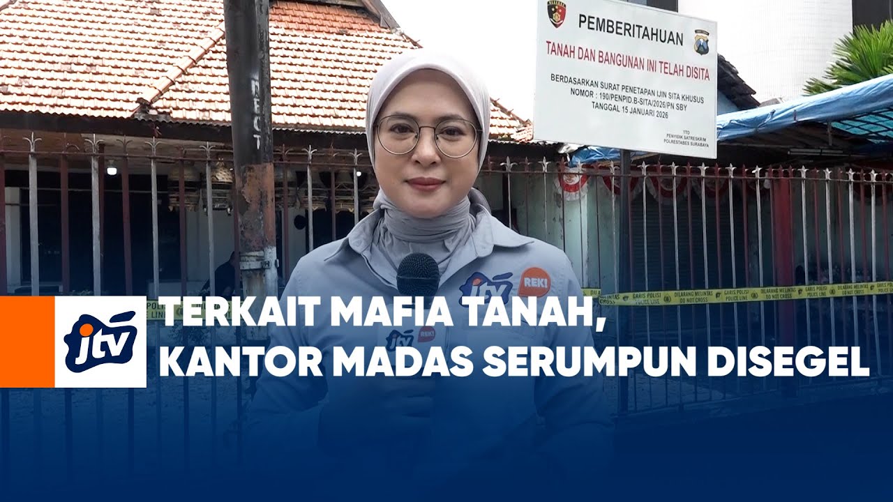 Terkait Mafia Tanah, Kantor Madas Serumpun Disegel
