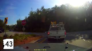#D-4.0863 ~ Northwood, NH to Deerfield, NH via NH-43, NH-107 and US-4