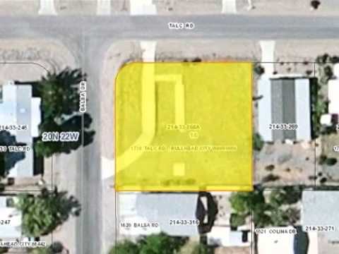 1738 Talc Rd, Bullhead City, AZ home video tour