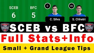 SCEB vs BFC Dream11 Team  | SC East Bengal vs Bengaluru FC Dream11 Team | Indian Super League