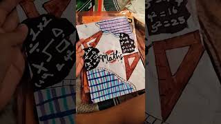 maths front page idea 💡 #creative #let's craft ♥️🖌️🎨✨