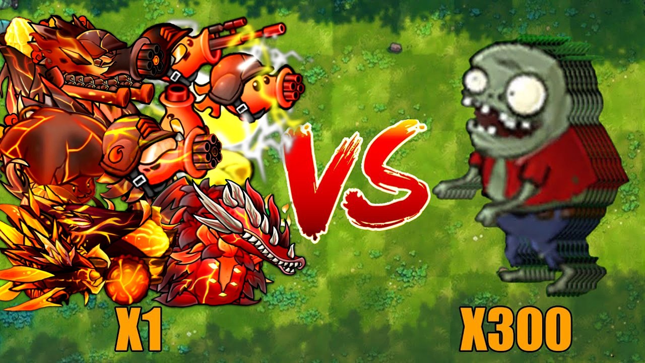 PVZ 1 Fusion 3.4 Challenge!! 1 Plants Fusion VS 30000 Imp - Who Will Win?