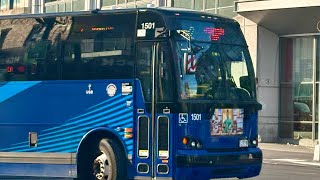 MTA BC: onboard 2021 Prevost X3-45 #1501 on the BM2!