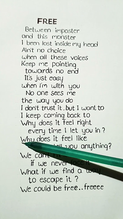 RUMI & JINU - Free (Lyrics) Kpop Demon hunters #viral #kpop#free