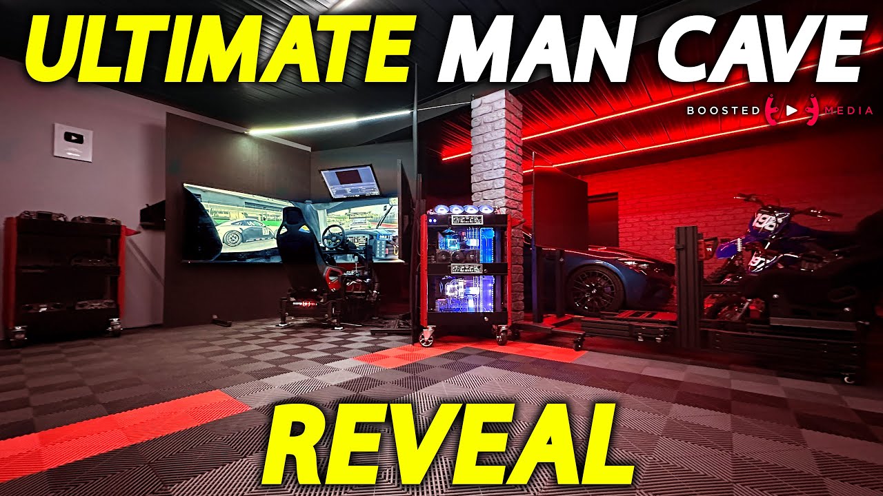 ULTIMATE MAN CAVE REVEAL! Introducing the New Boosted Media Studio
