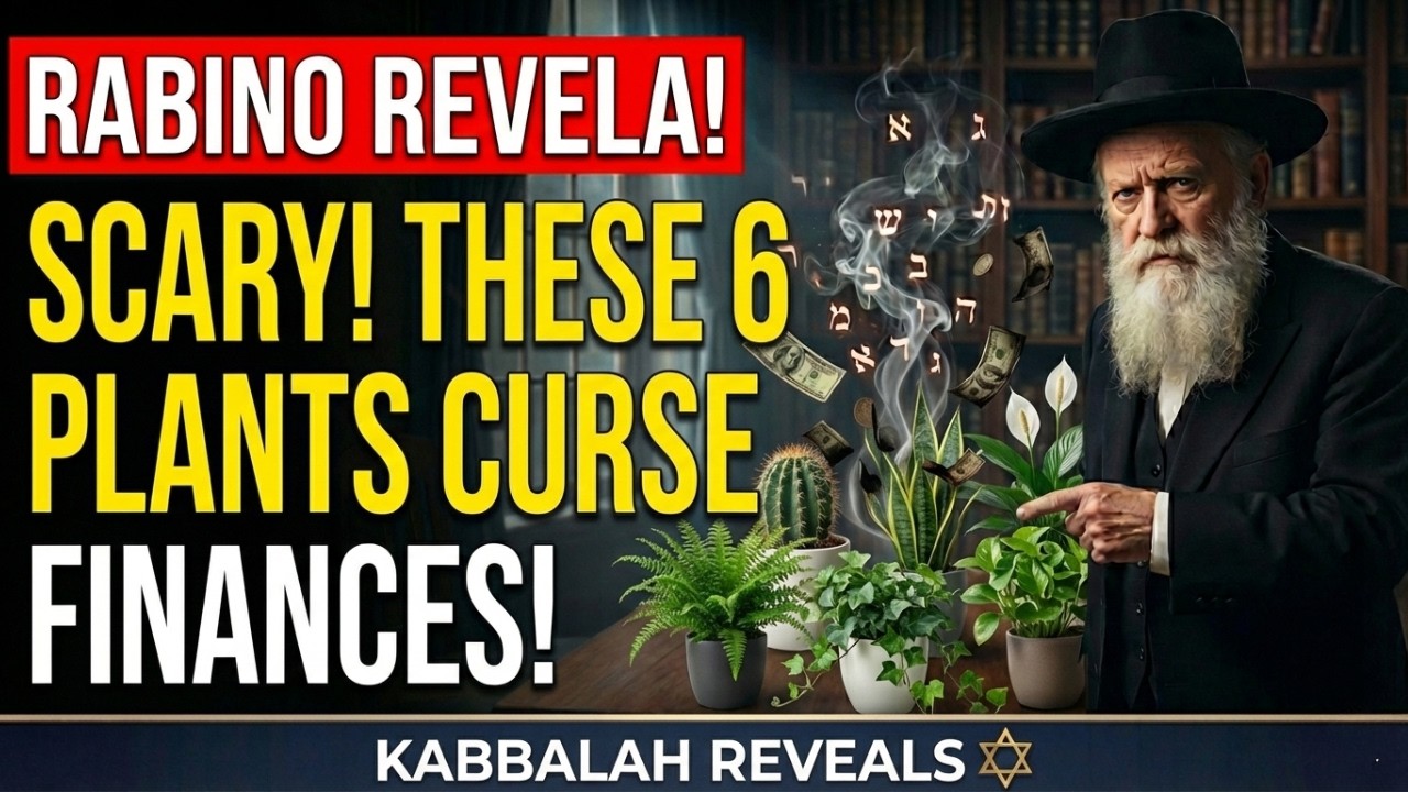 🔴SCARY! These 6 Plants in Your Home Are CURSING Your Finances Without You Knowing | Kabbalah