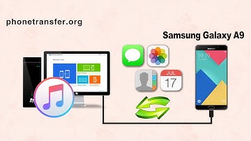 How to Restore Data from iTunes Backup to Samsung Galaxy A9, iTunes to Samsung A9