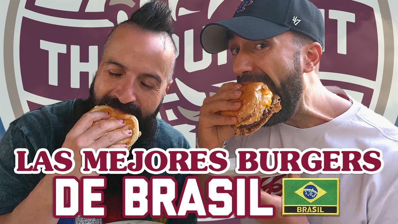 💥 PROBANDO LAS  MEJORES BURGERS DE BRASIL CON  