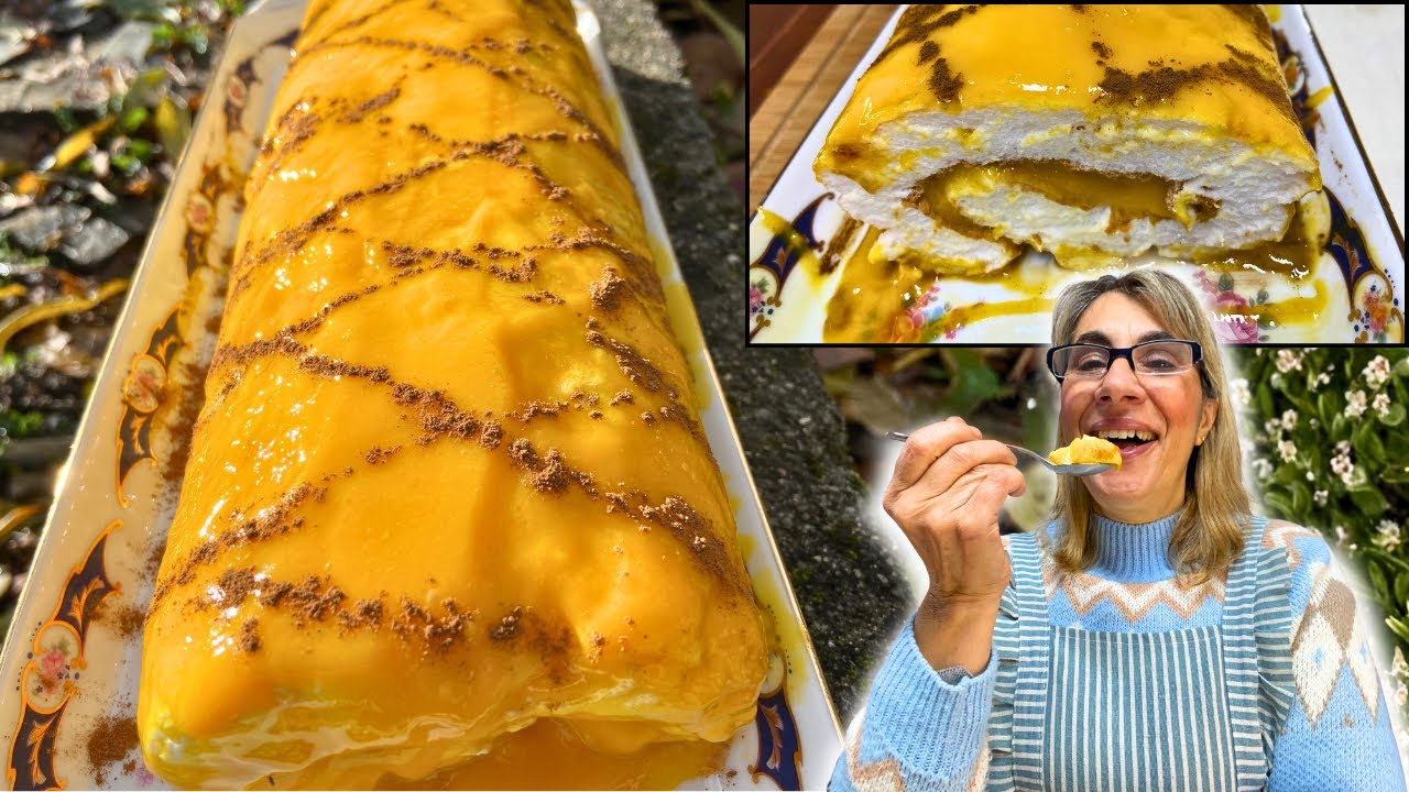 Só Ovos e Açúcar? Travesseiro de Noiva, desfaz-se na boca! Perfeito para a ceia de Natal 🎄 