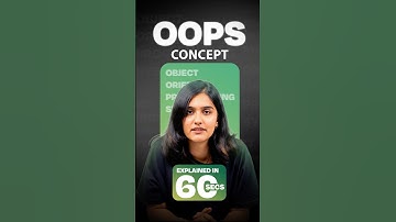 OOPS Concept Explained in 60 Seconds | Intellipaat #shorts