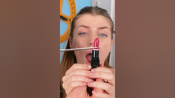 Sneak Makeup! DIY Lipstick 💄 #shorts
