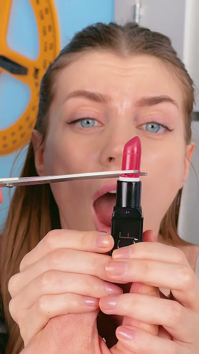 Sneak Makeup! DIY Lipstick 💄 #shorts