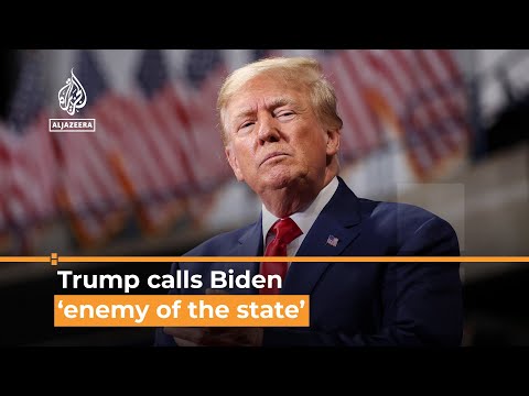 Trump slams FBI raid, calls Biden ‘enemy of the state’ | Al Jazeera Newsfeed