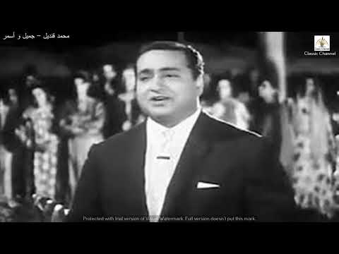 محمد قنديل جميل و أسمر