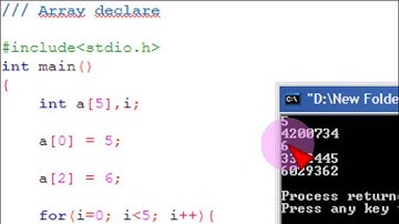 Bangla C programming tutorial  44  Array Declare
