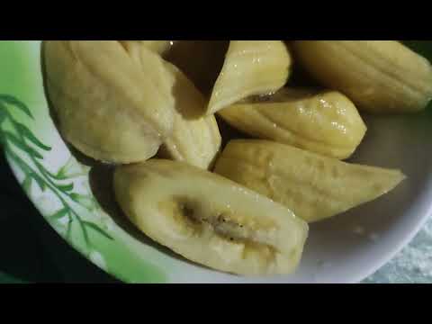 Minamatamis na saging saba