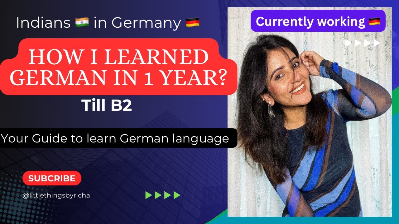 How I Learned German in 1 Year || आसान तरीक़ा German सीखने का || 100% ...