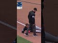 Hayden Senger caught the runner stealing 🙌 #mlb #mets #baseball #sports #highlights