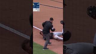 Hayden Senger Caught The Runner Stealing  mlb mets baseball sports highlights