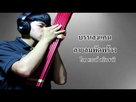 บรรเลงแคน ลายลมพัดพพร้าว โดย แบงค์ อภิชาติ