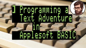 Programming a text adventure game in Applesoft BASIC (Apple IIe)
