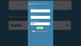 CMS Portal Detail Information AIOU Helping Desk