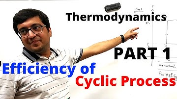 Efficiency of Cyclic Process Part1 JEE Main Problem | IIT JEE Mains, NEET | Vinay IIT Alumnus