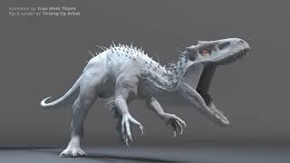 Indominus Rex Roars