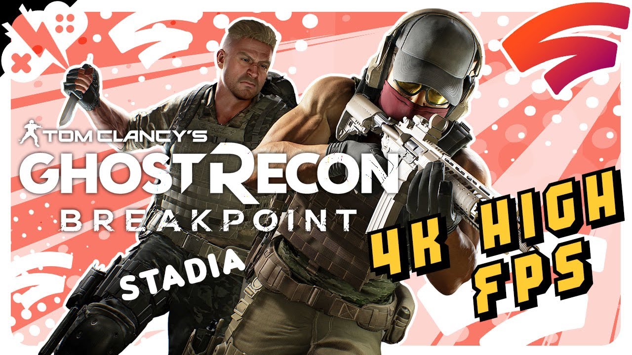 Ghost Recon BREAKPOINT in 4K on STADIA | FREE Weekend Raw Gameplay