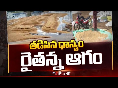 Nalgonda Farmers Suffer Huge Loss Due To Heavy Rains || TV5 Breaking Point - TV5NEWS