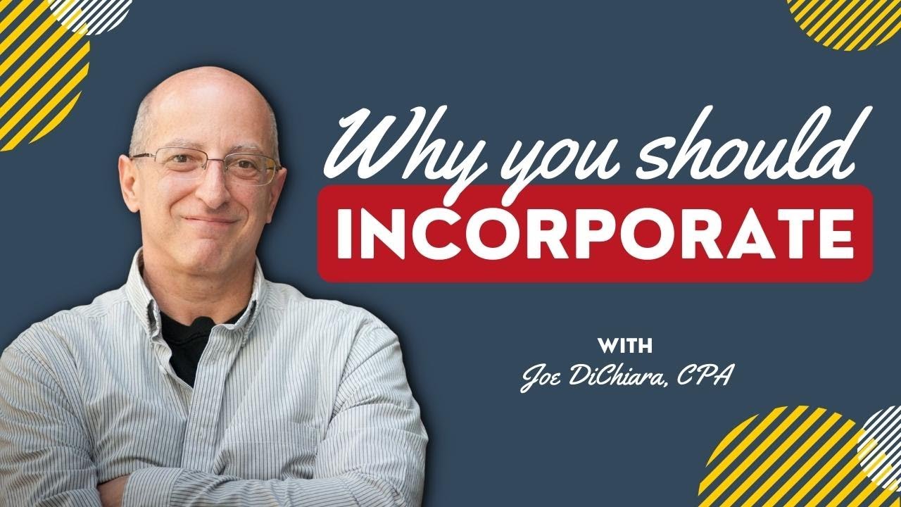 Why you should incorporate