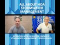 Stormwater Management on HOA Today: Mark Foster interviews Joe Barten of Stormwater Maintenance Pro.