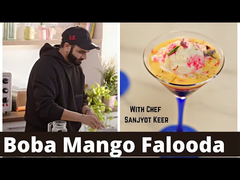 Mango Falooda Recipe with Chef Sanjyot Keer | Homemade Boba माँगो फ़ालूदा रेसिपी | @Your Food Lab | India Food Network