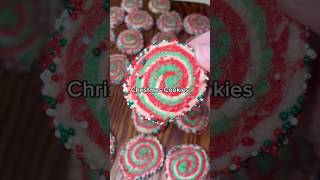Christmas Pinwheel Cookies 🎄 #recipe #cookies #baking #food #cooking #christmas #christmascookies