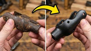 Restoring a Rusty Cast Iron Part