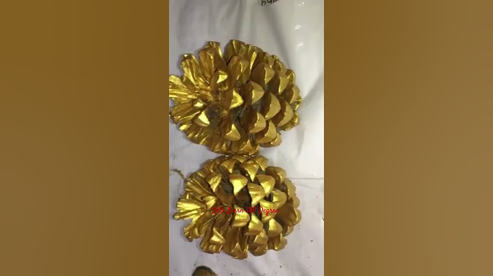Pine cone hanging decoration idea | DIY Pine cone decoration idea