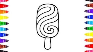 Icecream Lollipop 🍨 Kids coloring pages Easy and simple coloring pages for kids and toddlers Icecream Lollipop 🍨 Kids coloring pages Easy and simple coloring pages for kids and toddlers