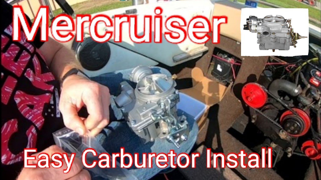 Mercruiser 3.0 Carburetor Rebuild