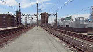 7100系＋10000系特急サザンなんばゆき　住ノ江駅