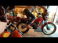 ATTIC VLOG  / HONDA TLR200 / 夕波チェック